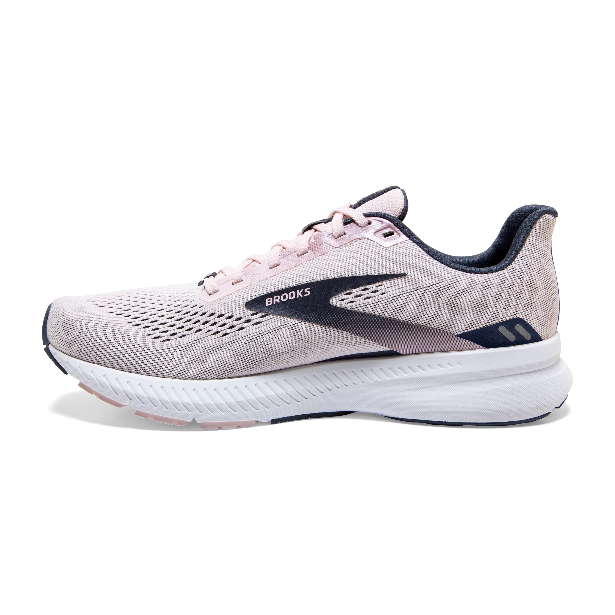 Women's Launch 8 running in a truss bridge area shoes