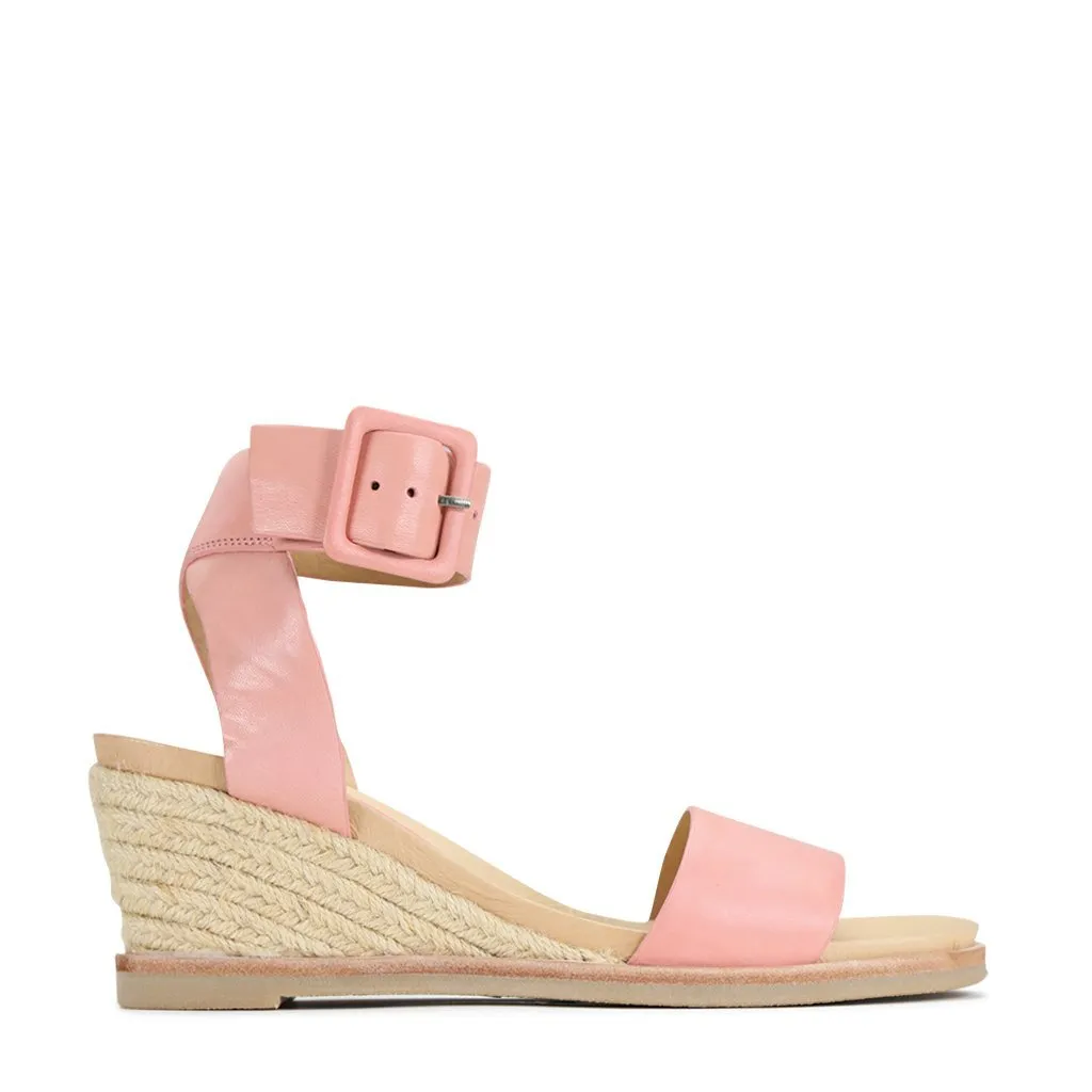 Bright EMPATHIC LEATHER ESPADRILLE SANDAL