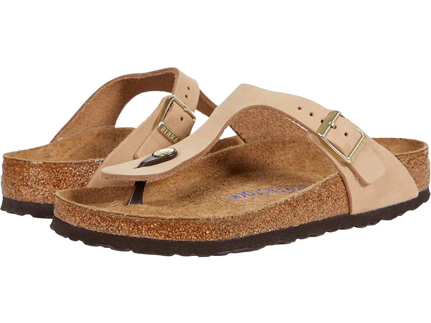 unisex - style proven Birkenstock Gizah Softbed Nubuck