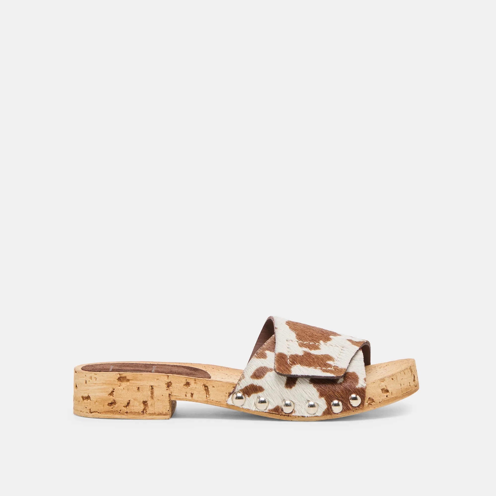 Holiday Sandals Open Toe Evening Pumps SANDY SANDALS COCOA TAURUS CALF HAIR