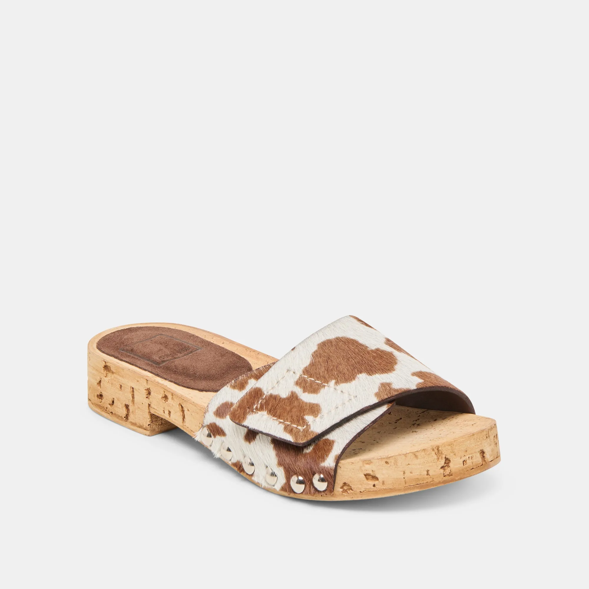 Sunshine Fit Breezy Comfort SANDY SANDALS COCOA TAURUS CALF HAIR