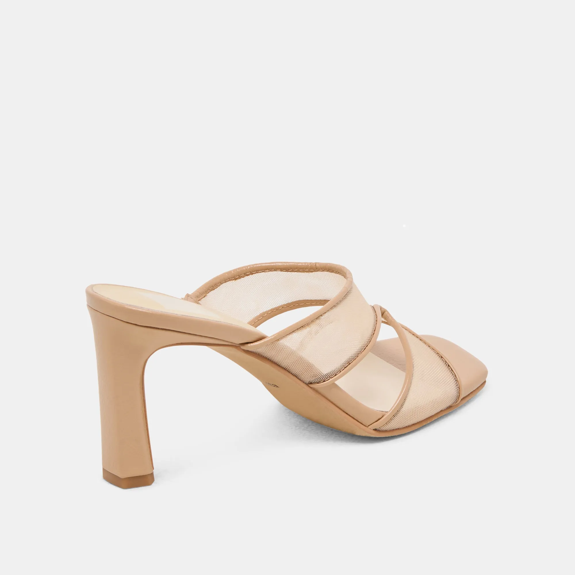 Comfort Technology GITEL WIDE HEELS LIGHT TAN MESH