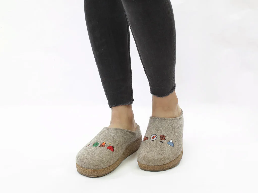 Haflinger Clogs Grizzly Hiking Torf Lightweight Step Tall