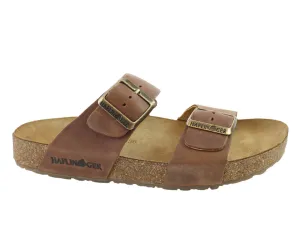 Haflinger Sandals Andrea Country Brown Fast Run Comfort Outsole