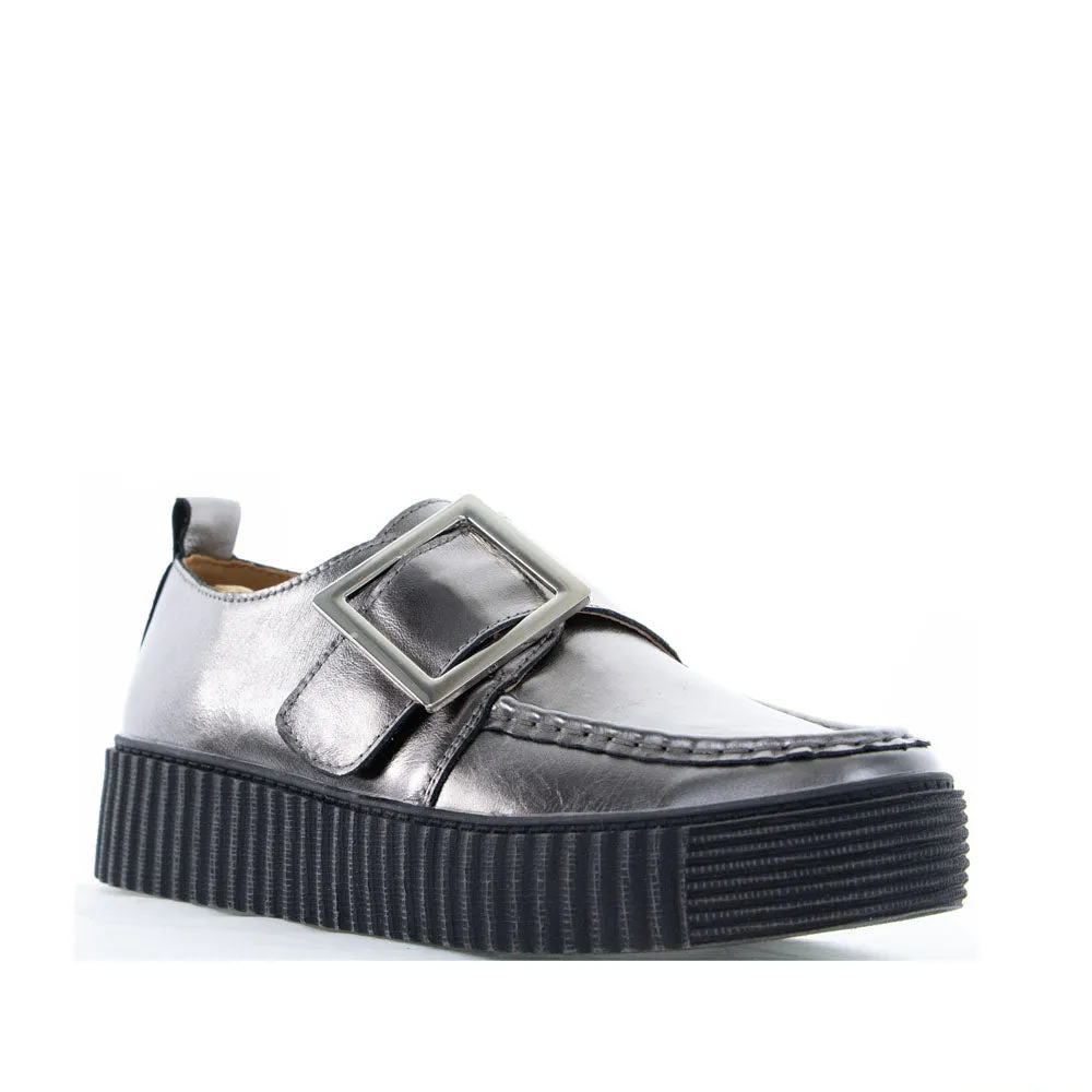 ALFIE & EVIE DISH PEWTER World Step