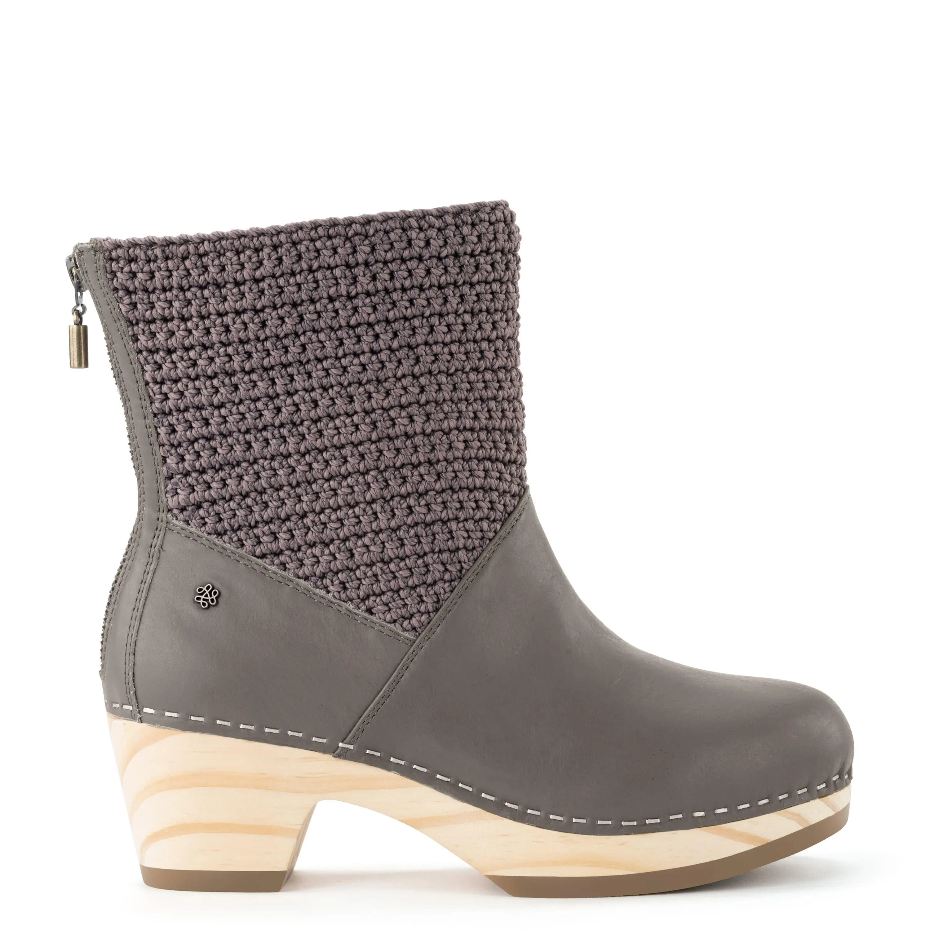 Step Light Every Step Paloma Clog Boot - Leather - Mushroom