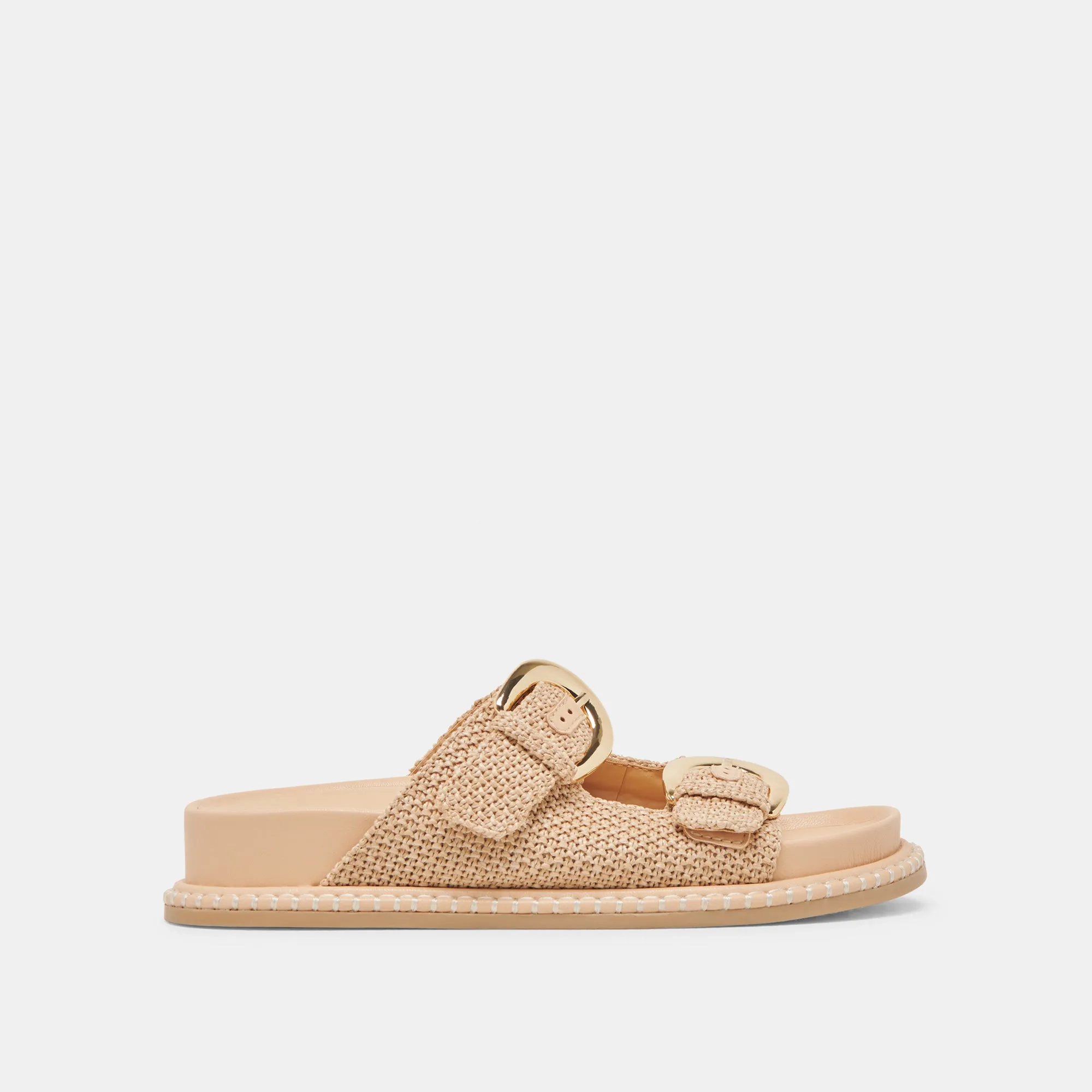 SHAUNY SANDALS NATURAL RAFFIA Breathable Comfort