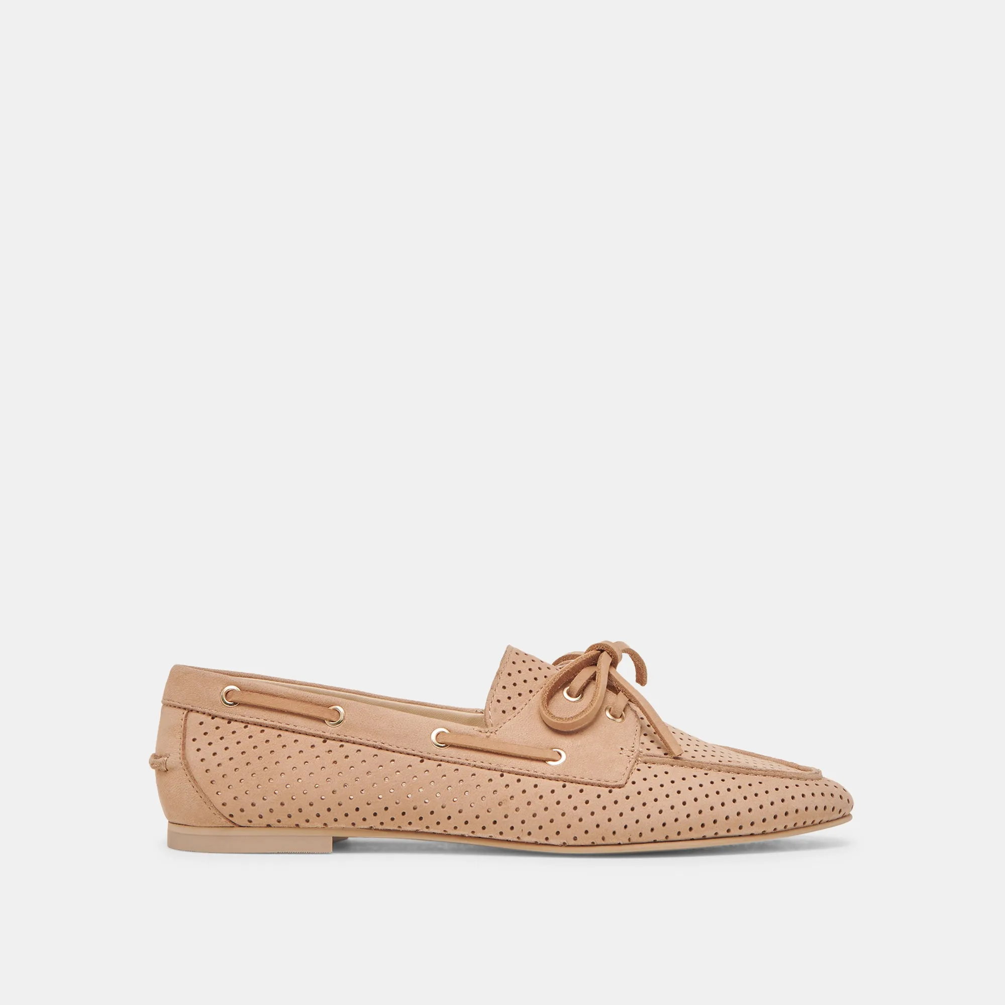 LAKIN LOAFERS BAMBOO PERFORATED NUBUCK Buy Tour Timeless Look