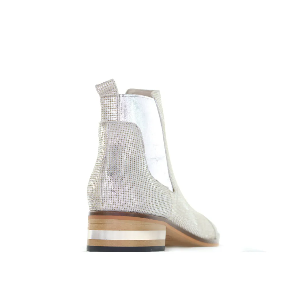 Wind Resistant synthetic leather DJANGO & JULIETTE FORD SILVER CUT