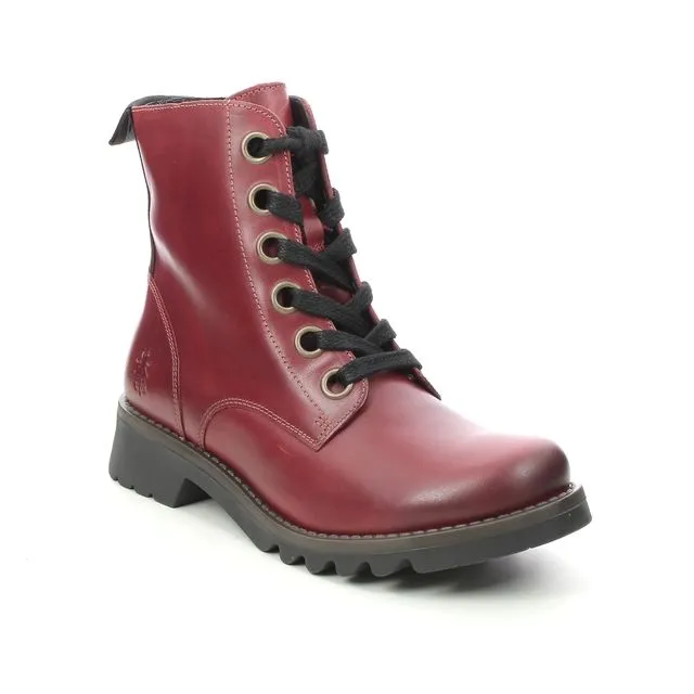 FLY LONDON RAGI RED urban commuting Mesh Lining