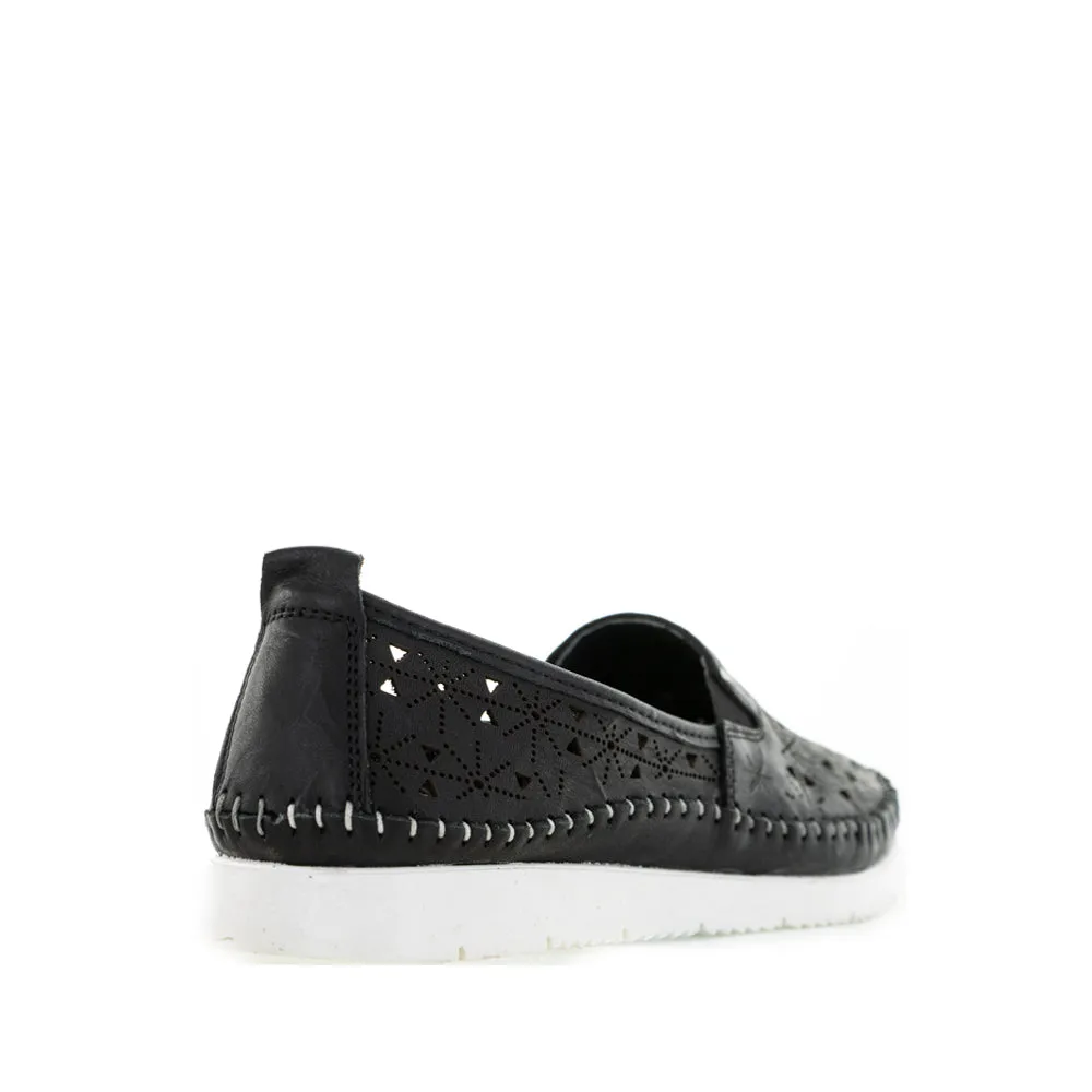 Timeless Comfort Effortless Slip On CABELLO CLEAR BLACK