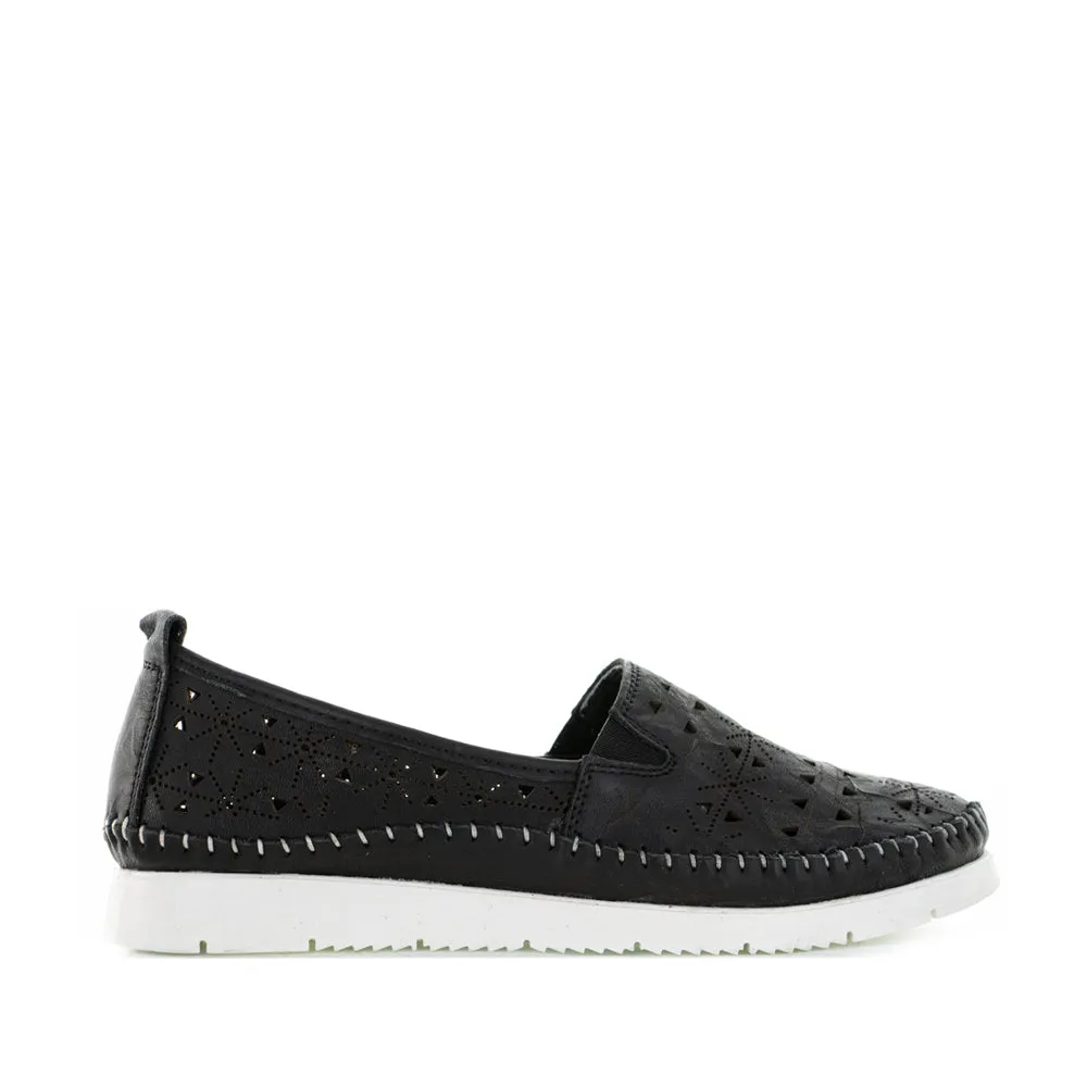 CABELLO CLEAR BLACK Relax Walk Shoes Comfy Wear