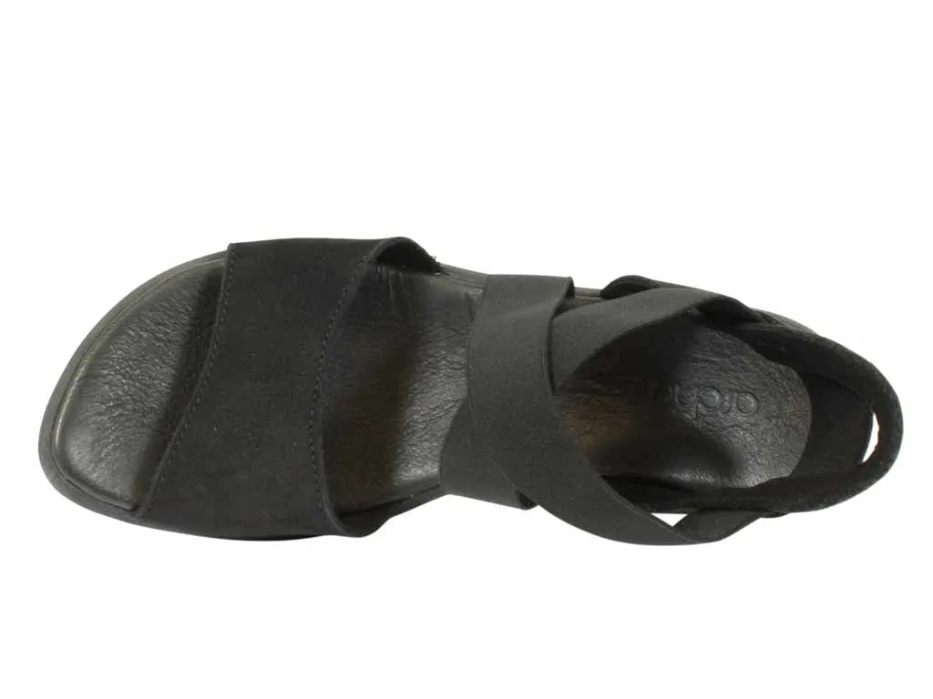 Outdoor Use Arche Sandals Satia Noir