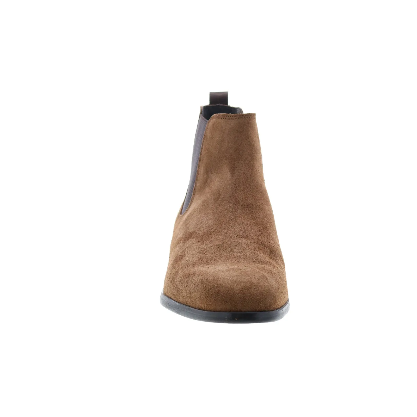 Bruno Magli Billy MB2BILB0 Mens Brown Suede Slip On Chelsea Boots Versatile Style