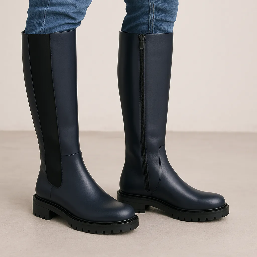 Supportive sole Neutral Tone LE SANSA RILEY NAVY