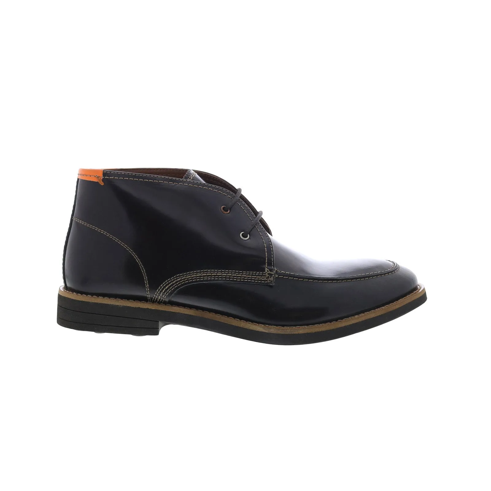 Thermal Barrier Testosterone Play By Play T11510 Mens Brown Leather Lace Up Chukkas Boots