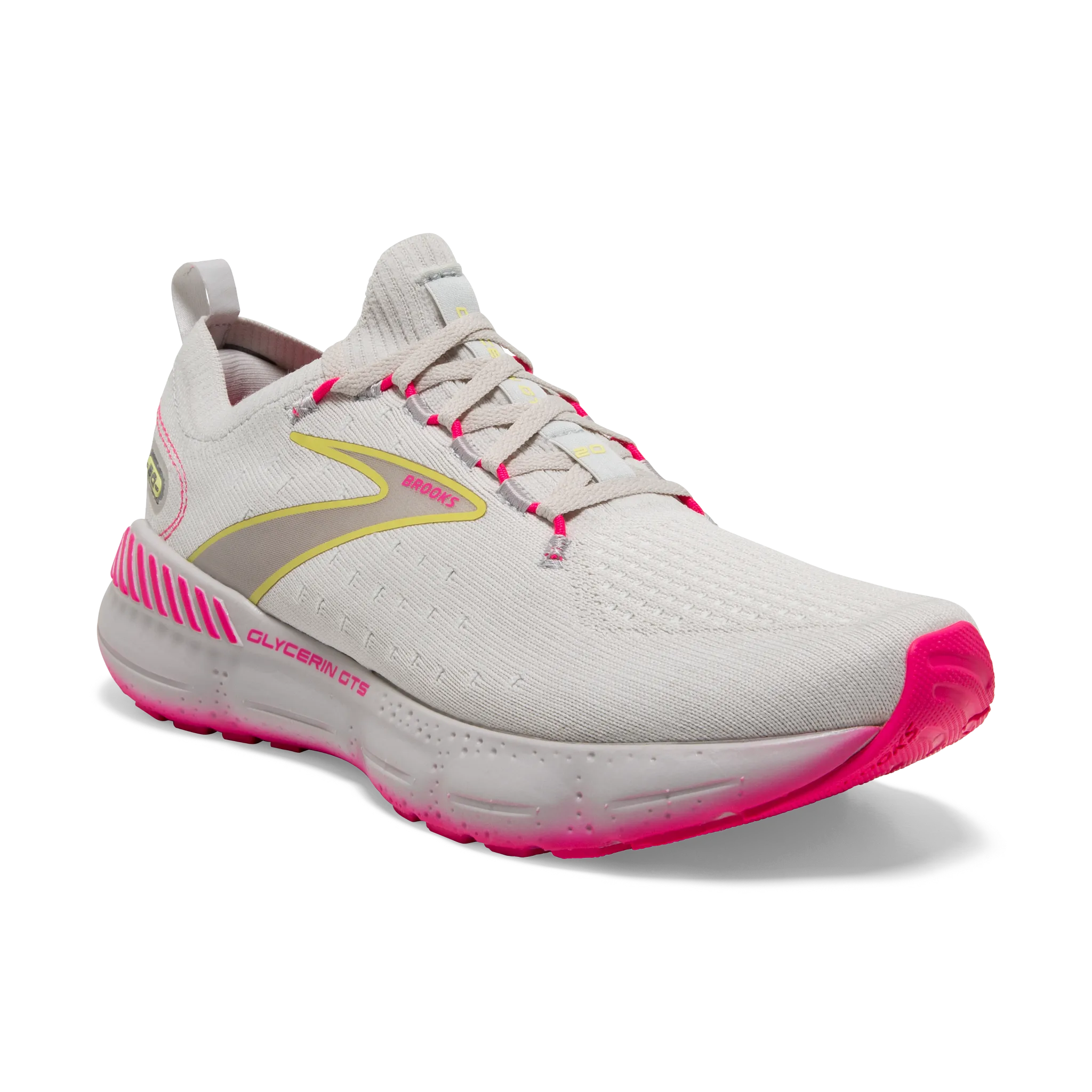 Women's Glycerin StealthFit GTS 20 spring - specific shoes animal - print running wear