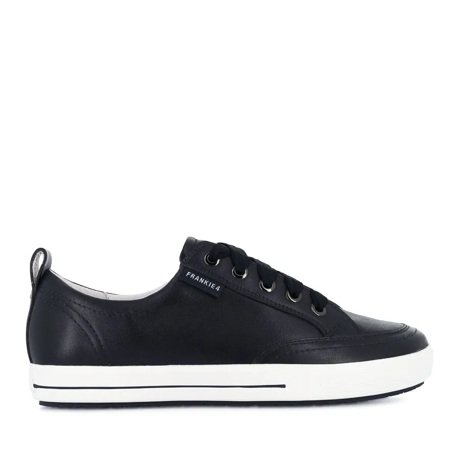 toe roomy ELLIE V - NAVY LEATHER