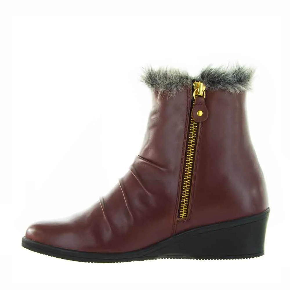 LE SANSA ALLY BURGUNDY Suitable