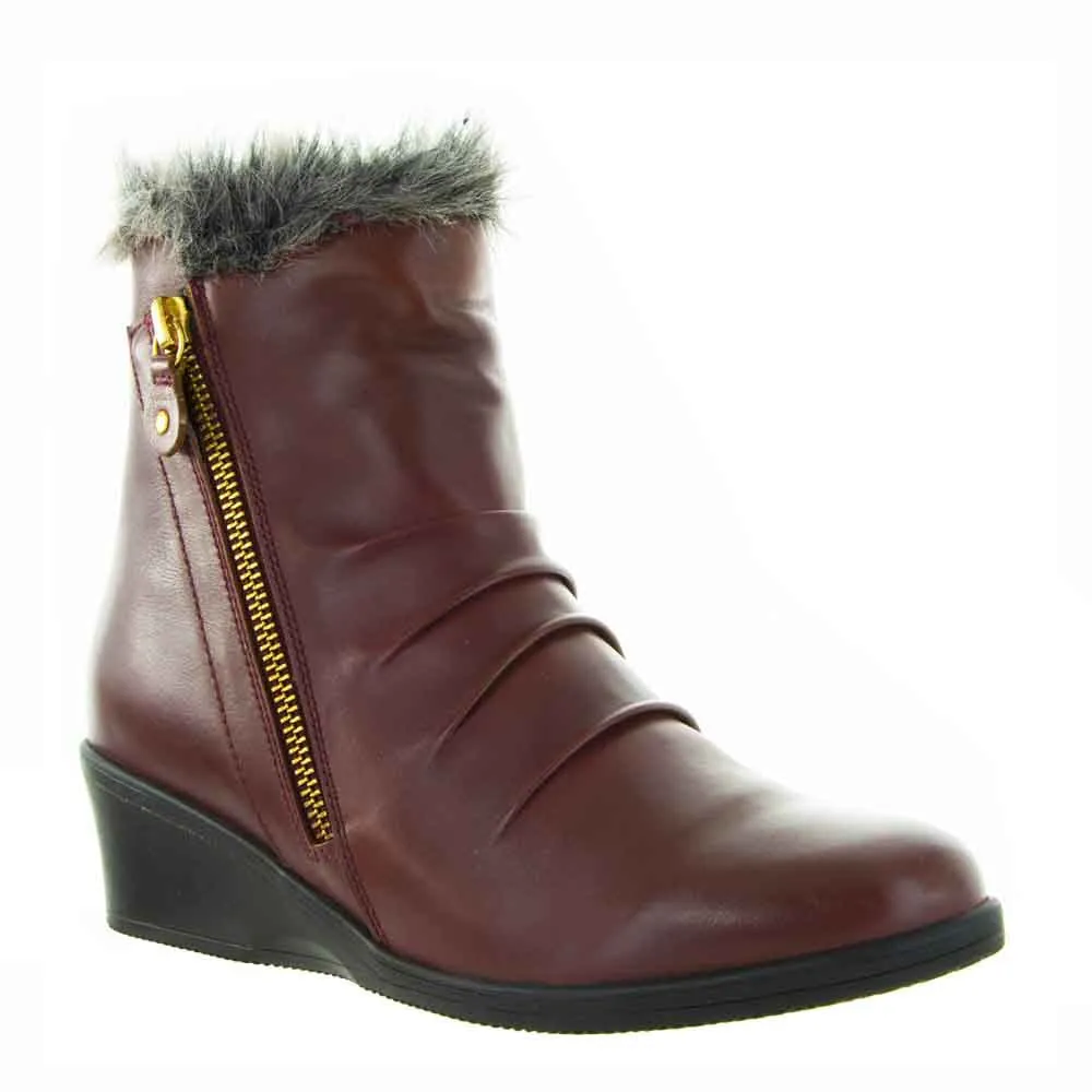 Anti-Fatigue slim fit LE SANSA ALLY BURGUNDY
