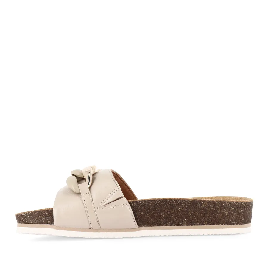 Sophisticated Look QUINN III - ECRU LEATHER