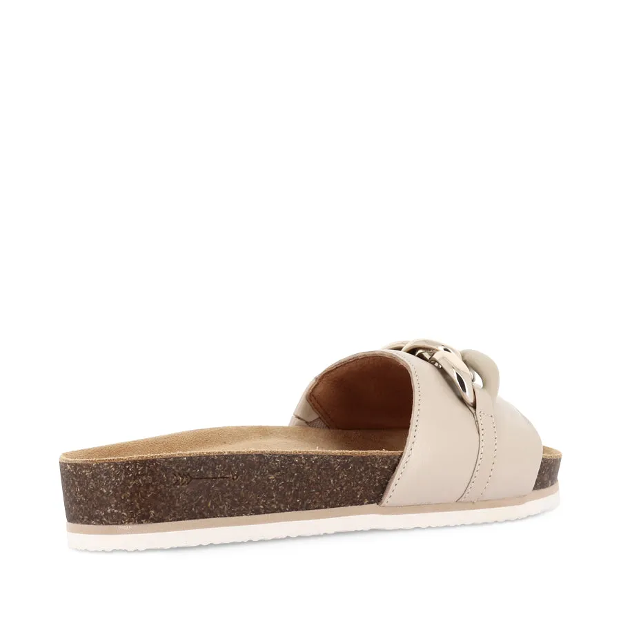 cross - trainers' versatility QUINN III - ECRU LEATHER
