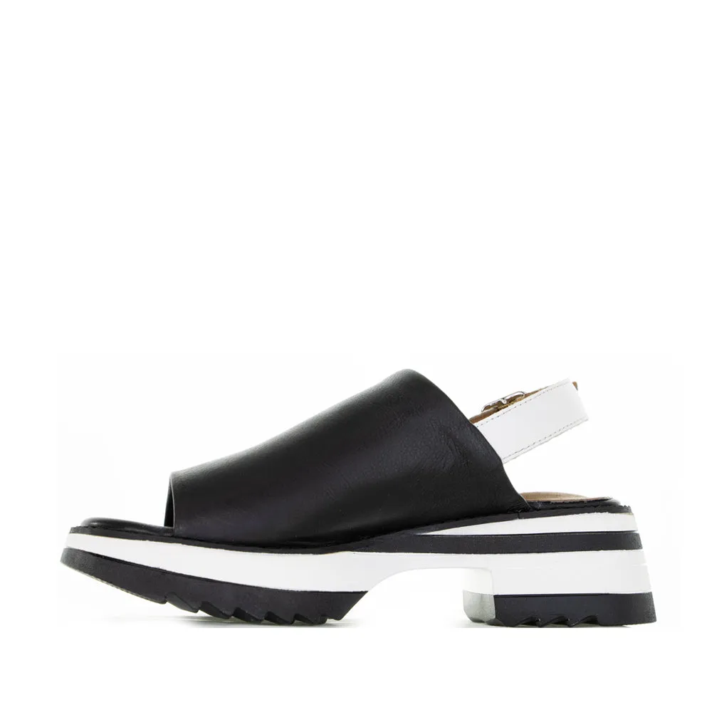 ALFIE & EVIE LOLLY BLACK High-Comfort Fit Comfortable Travel Footwear