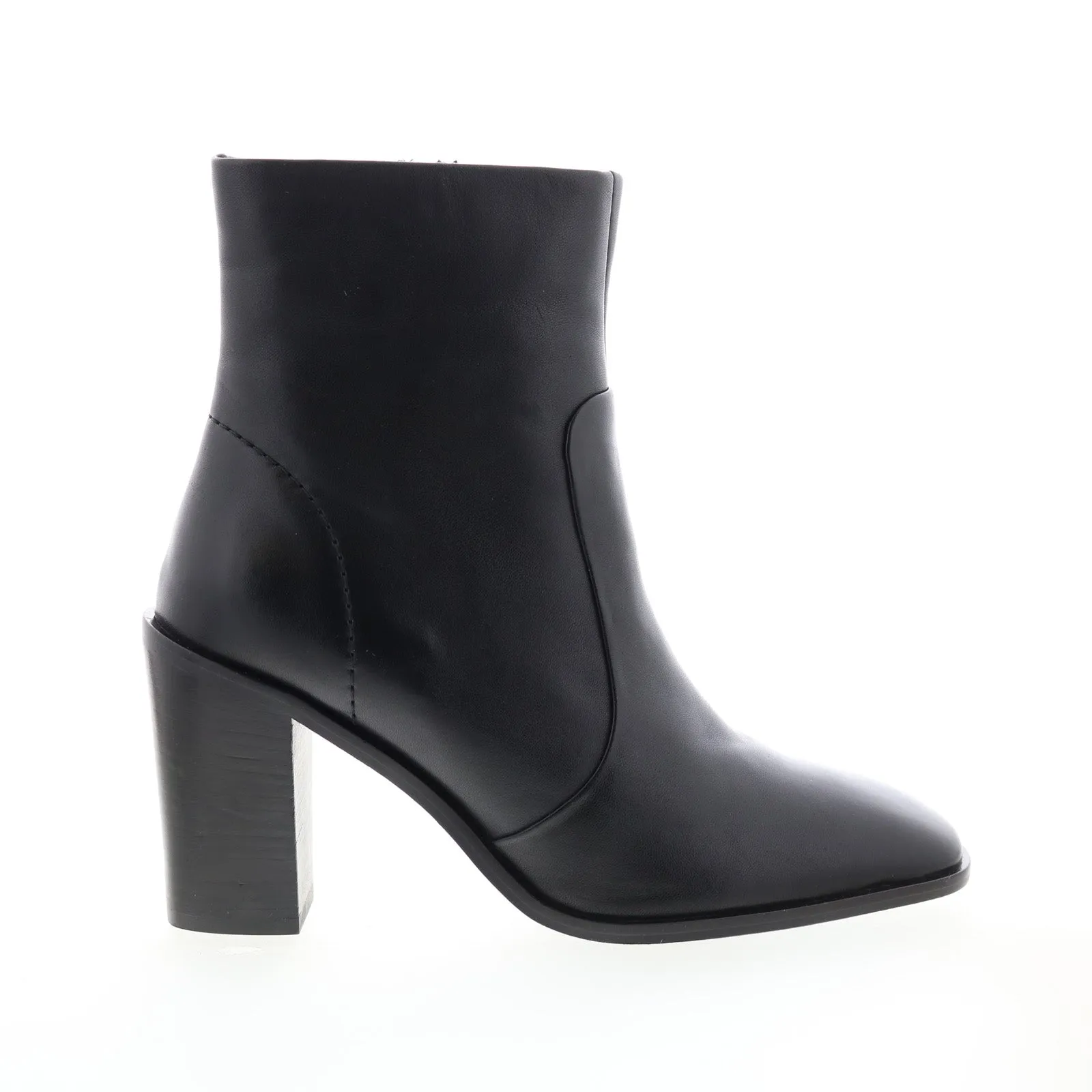 Crisp Edge Diba True Mind Reeder 54405 Womens Black Leather Ankle & Booties Boots