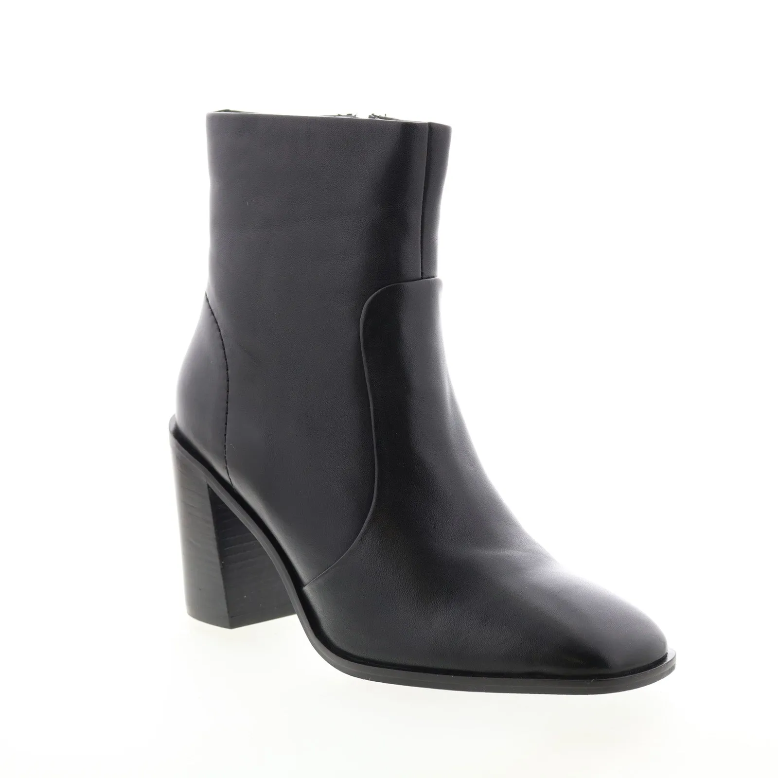 Heavy Weather Diba True Mind Reeder 54405 Womens Black Leather Ankle & Booties Boots