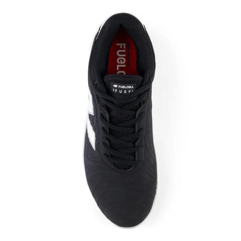 New Balance Women's FuelCell FUSE v4 Metal Fastpitch Softball Cleats - Black / Optic White - SMFUSEK4 Mesh Lining Trend-setting comfort