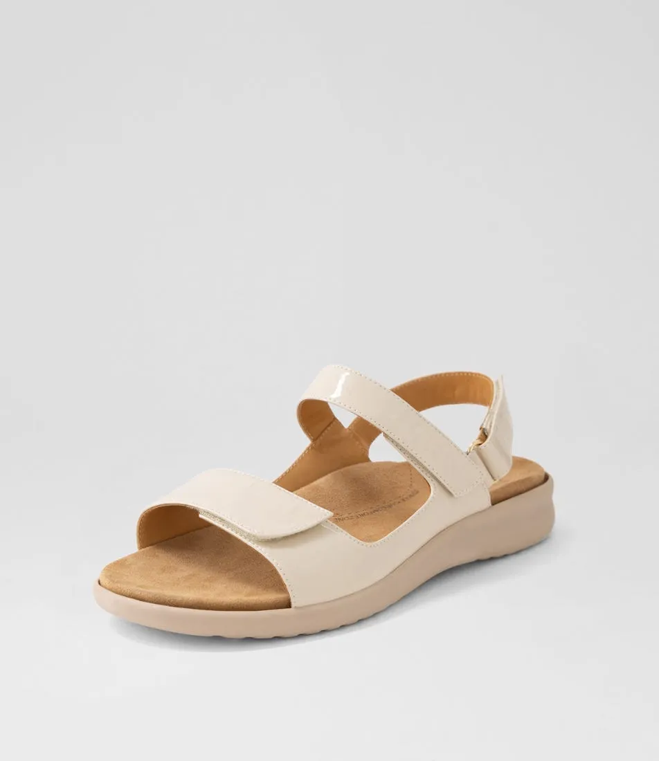 ZIERA BENJI VANILLA ALMOND PATENT Chic Cool