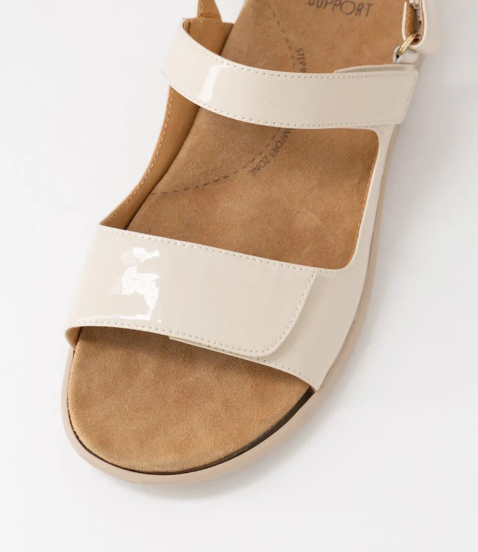 ZIERA BENJI VANILLA ALMOND PATENT Dad Style