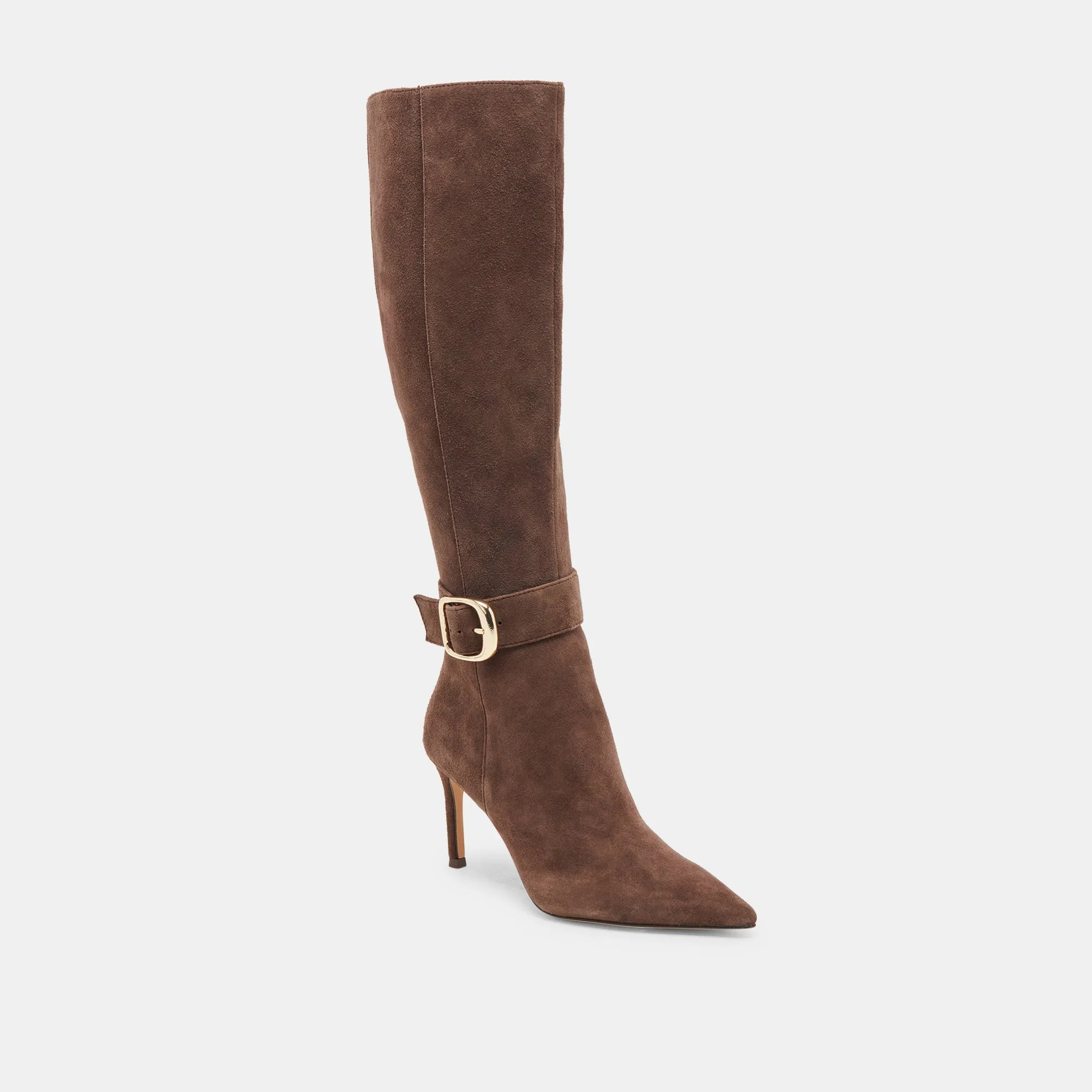 Urban Feel Heavy Duty KINZY BOOTS DK BROWN SUEDE