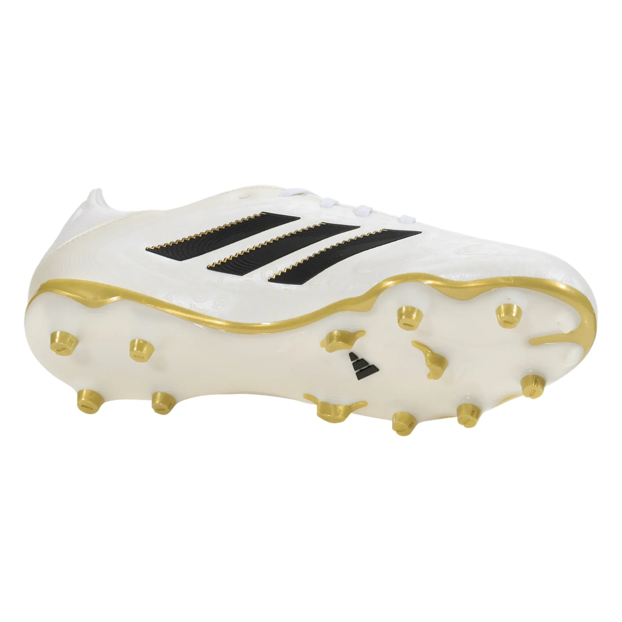 Defender Role adidas Copa Pure III League Firm Ground Multi Ground Soccer Cleats (Zero Metallic/Black/Gold Metallic)
