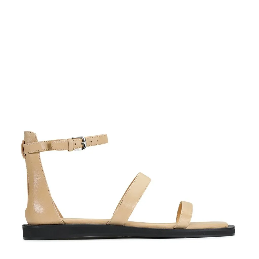 Mishelle Leather Ankle Strap Sandals Excellent