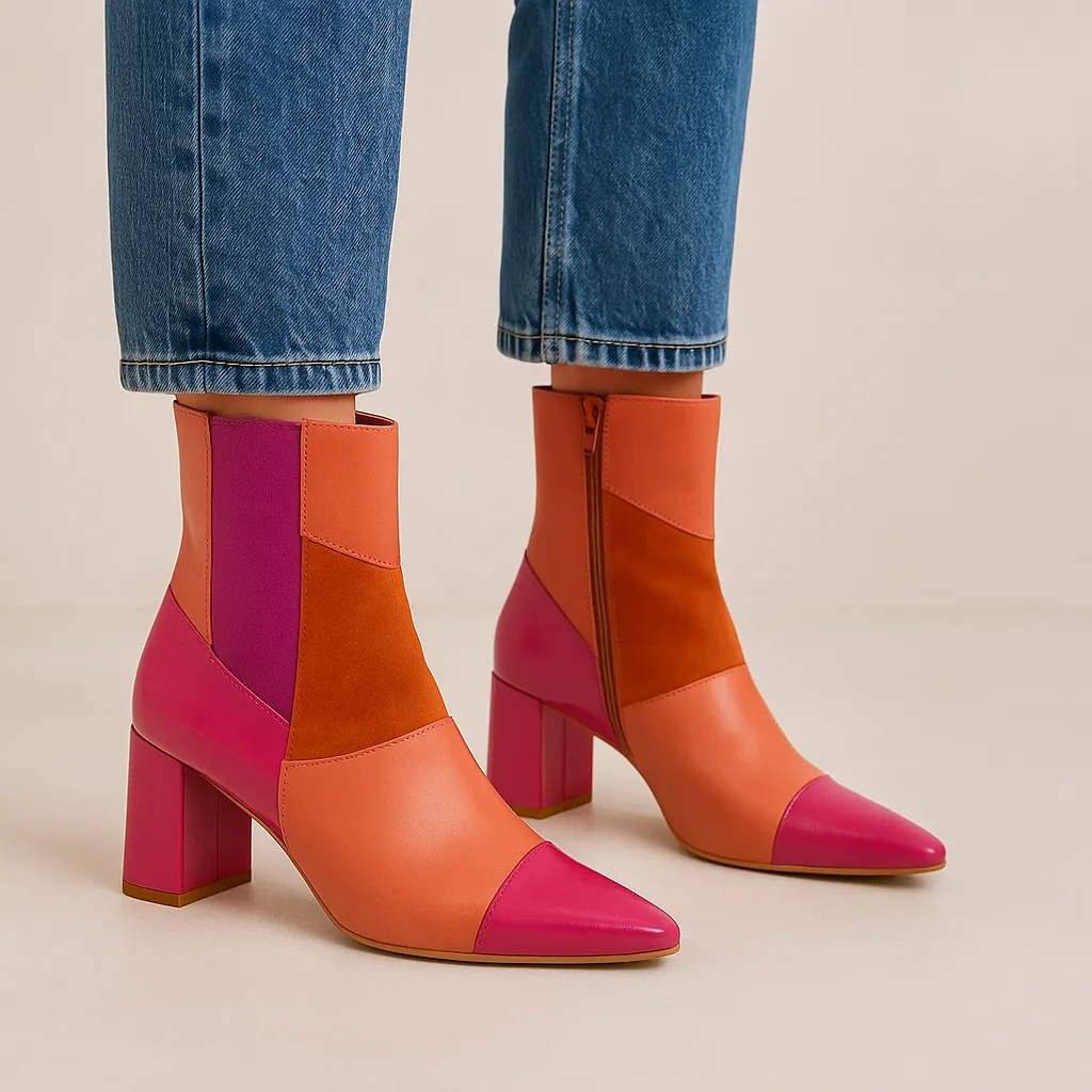 Weekend Ready BRESLEY SHIRE ORANGE MIX
