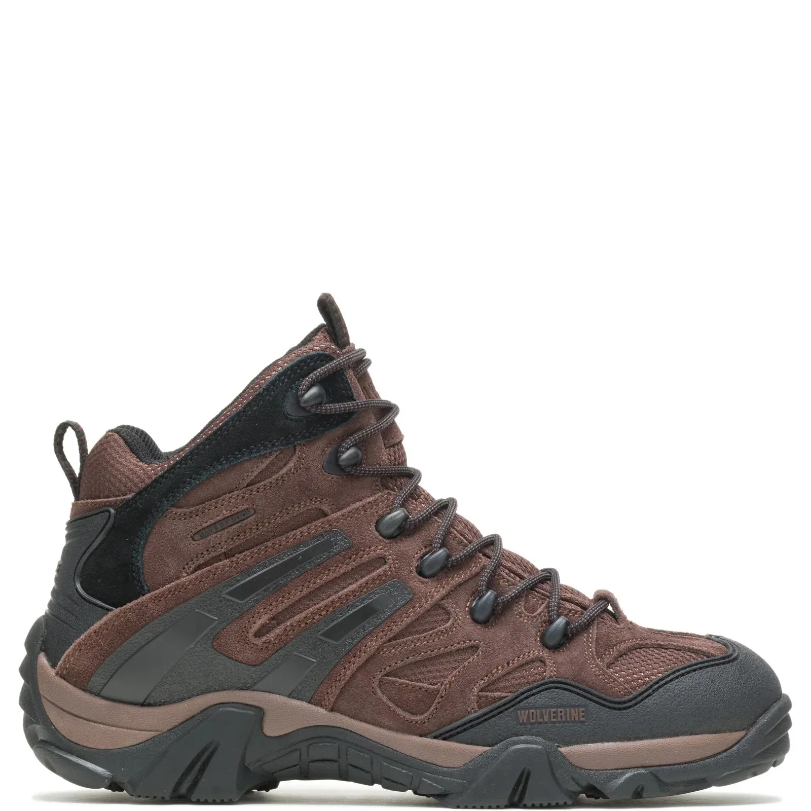 Everyday Walk Cushion Collar Wolverine Wilderness Waterproof Chukka W080008 Mens Brown Wide Hiking Boots