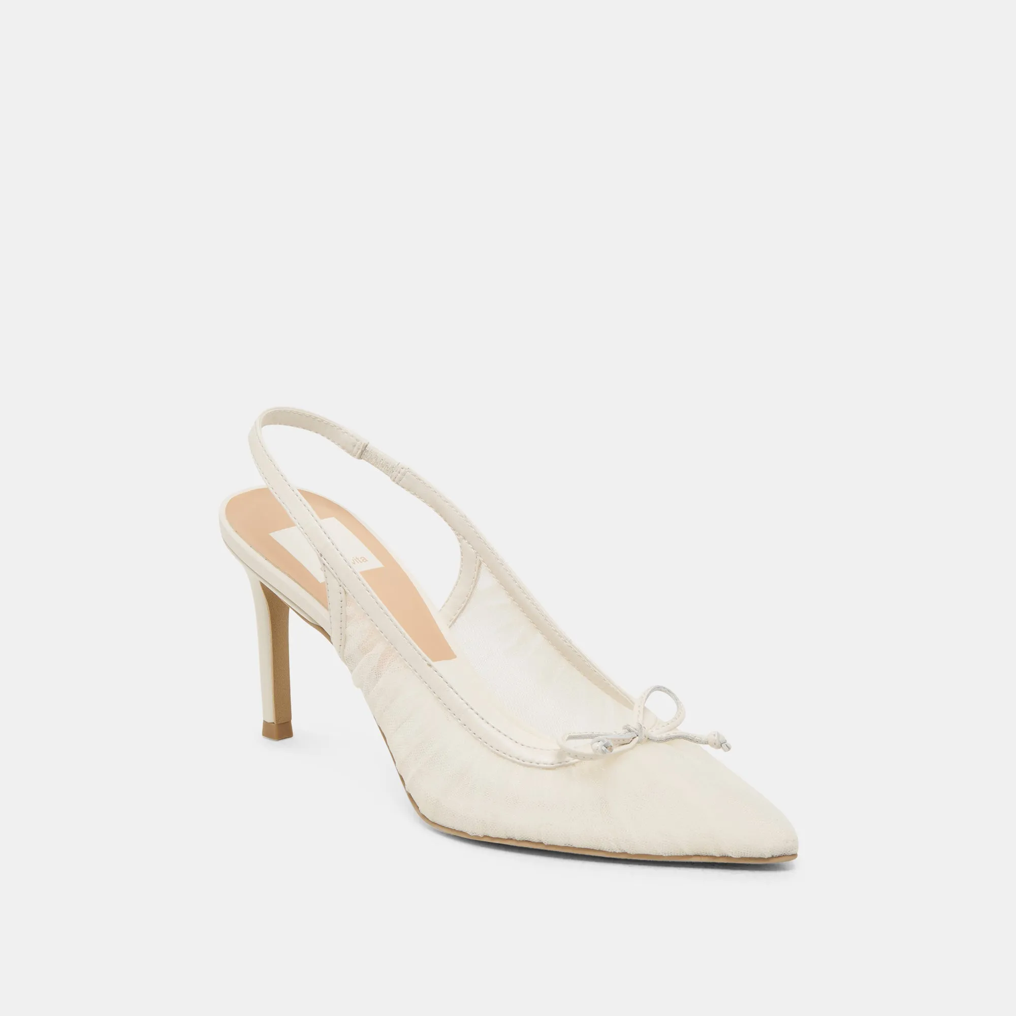 Wide Fit Heels YELA HEELS WHITE TULLE