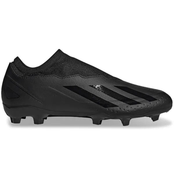 adidas X Crazyfast.3 LL Firm Ground Soccer Cleats (Core Black/Core Black) Foot alignment