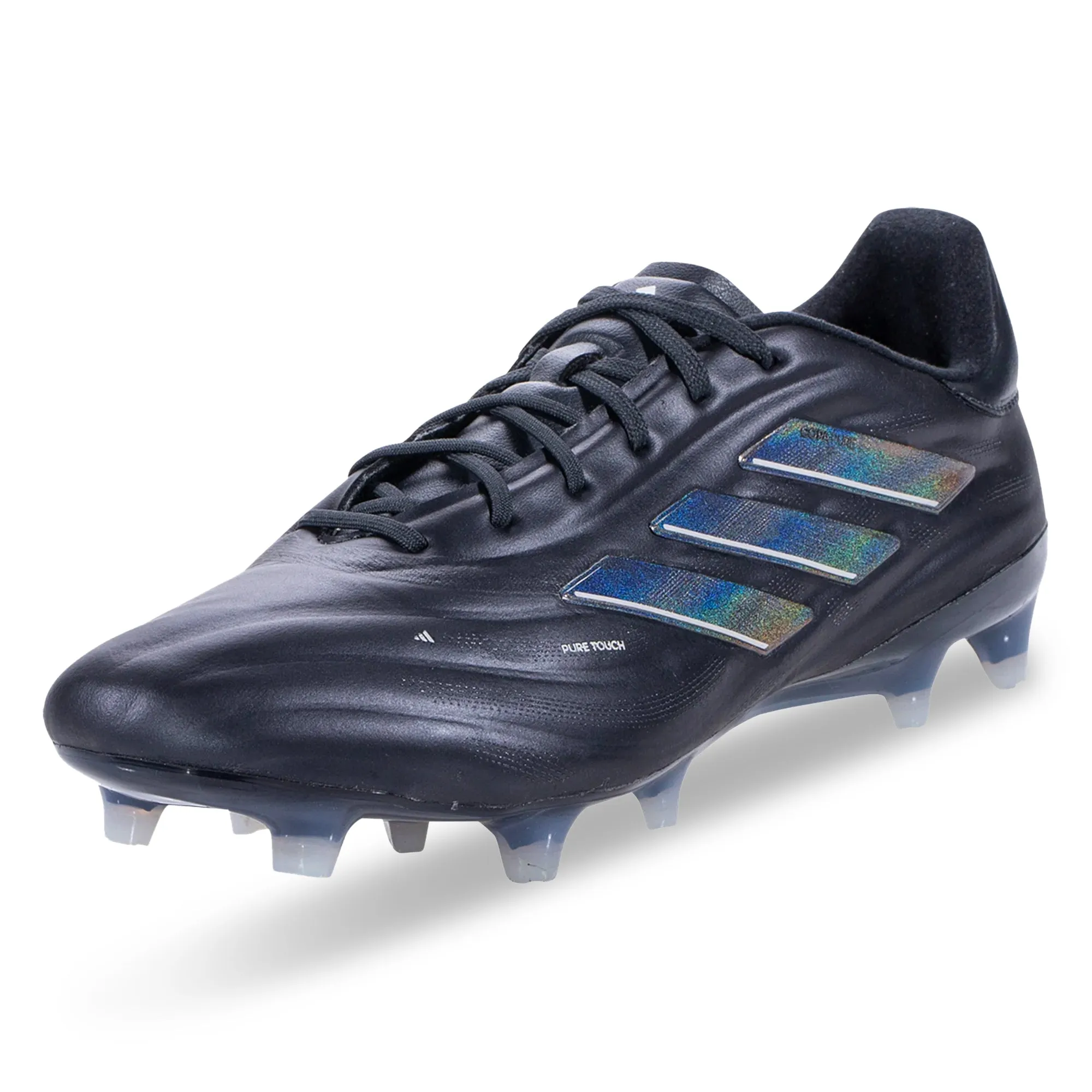 adidas Copa Pure 2 Elite Firm Ground Soccer Cleats (Core Black/Carbon/ Grey One) Ball Possession
