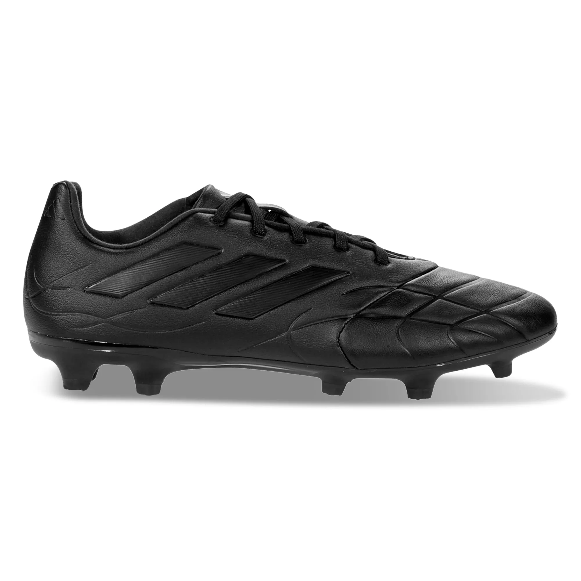 adidas Copa Pure.3 Firm Ground Soccer Cleats (Core Black/Black) Training Tools