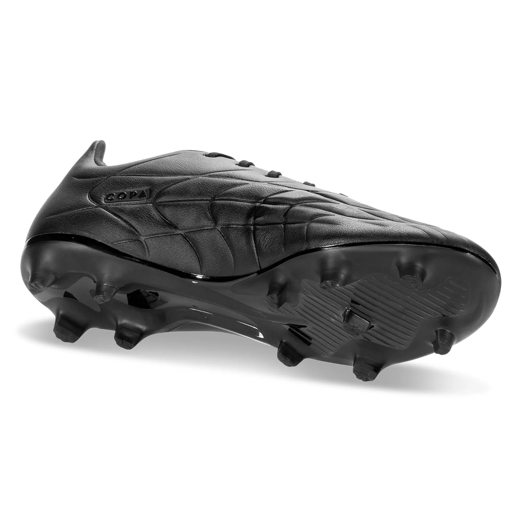 Grip Pads Quick Reaction adidas Copa Pure.3 Firm Ground Soccer Cleats (Core Black/Black)