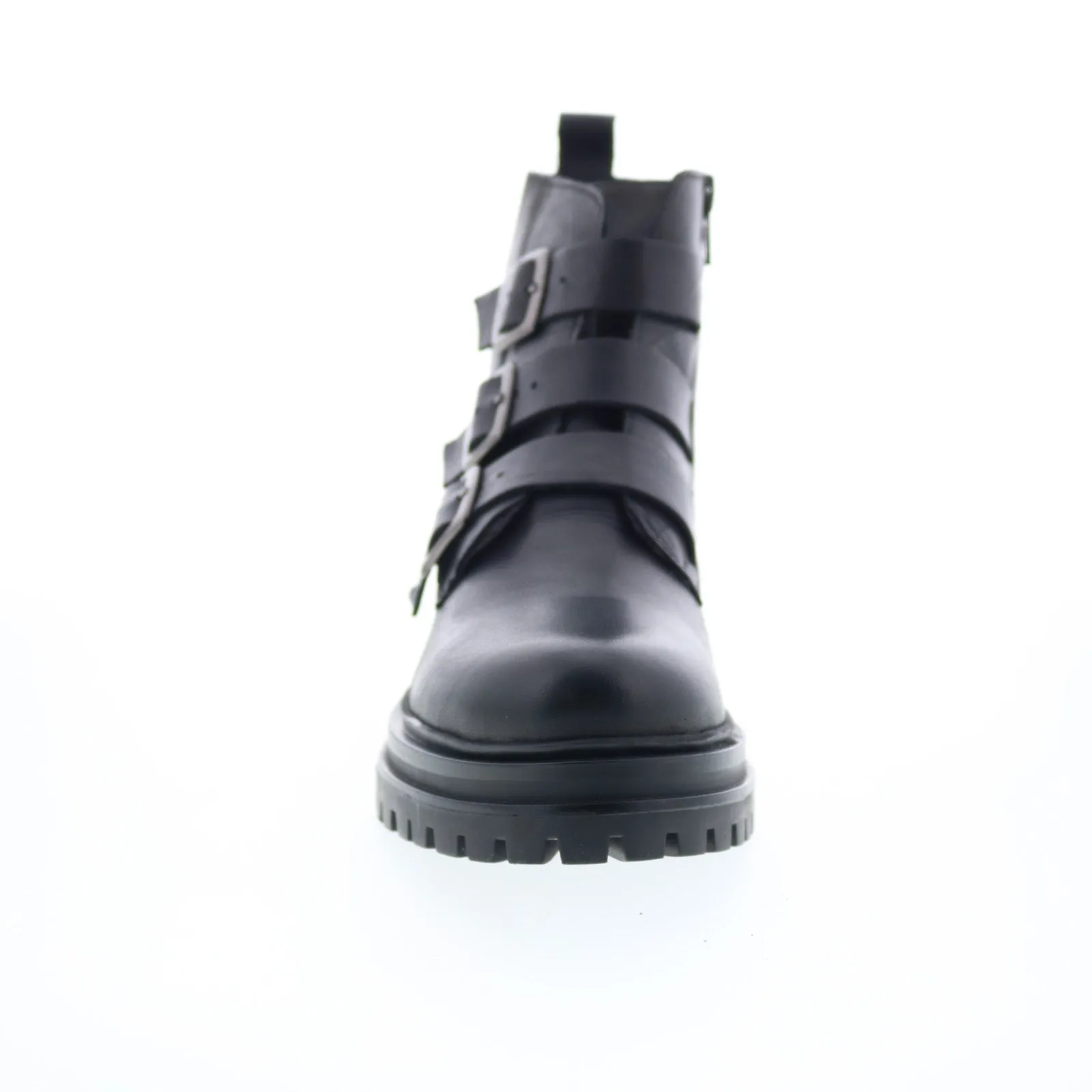 Miz Mooz Lorra Womens Black Leather Zipper Casual Dress Boots Functional And Fashionable Comfort Edge