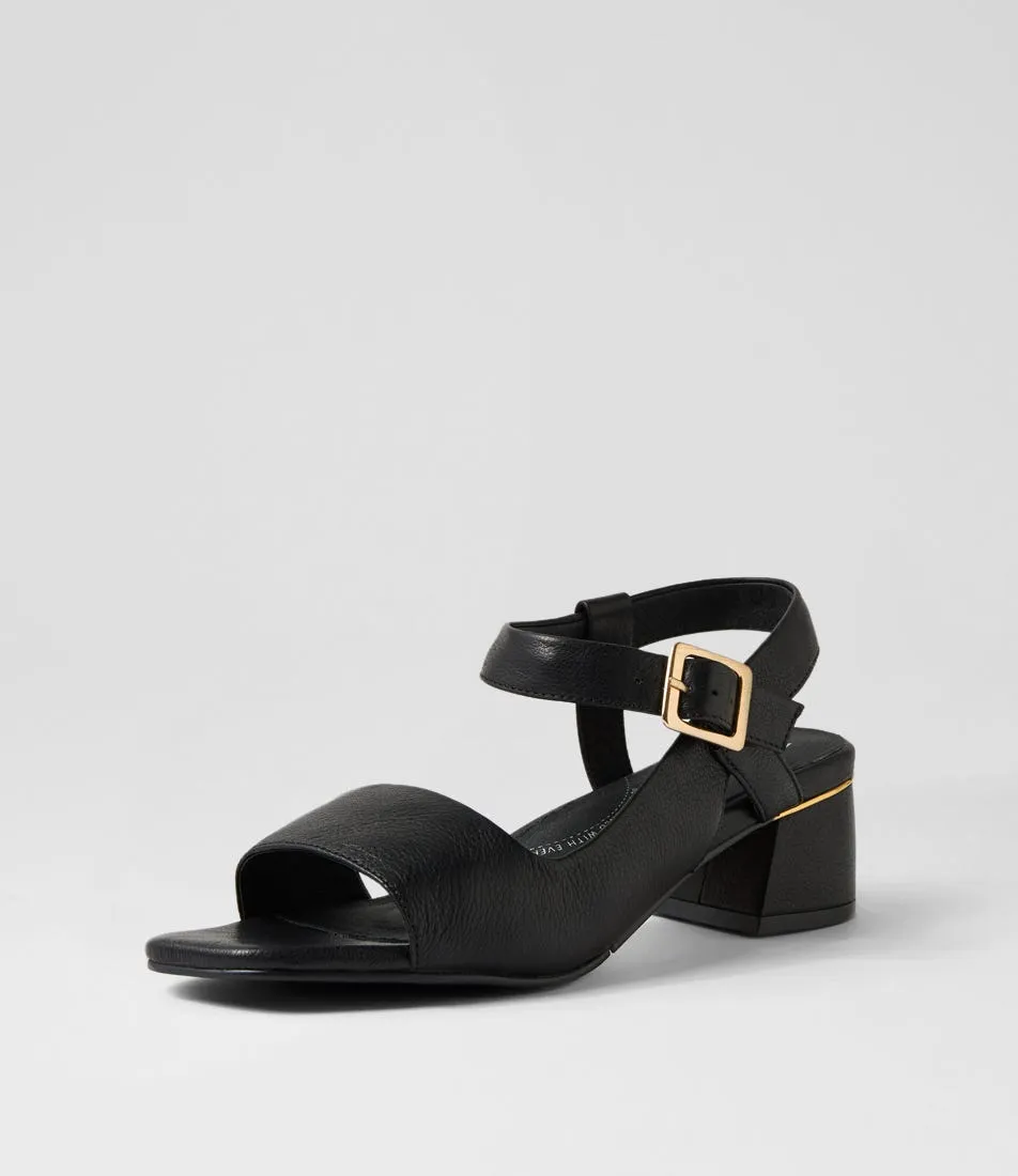 mesh construction Lace Up ZIERA CENDA BLACK