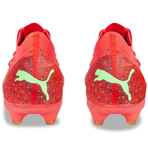 Traction Frame Puma Future 3.4 FG/AG Soccer Cleats (Coral/Fizzy Light/Salmon)