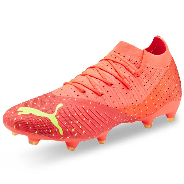 Balanced Frame Puma Future 3.4 FG/AG Soccer Cleats (Coral/Fizzy Light/Salmon)