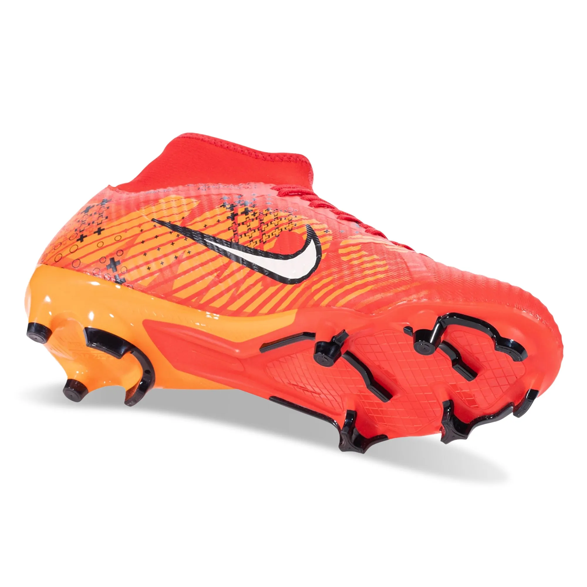 Turning Agility Nike Zoom Superfly 9 Academy MDS FG/MG Soccer Cleats (Light Crimson/Pale Ivory)