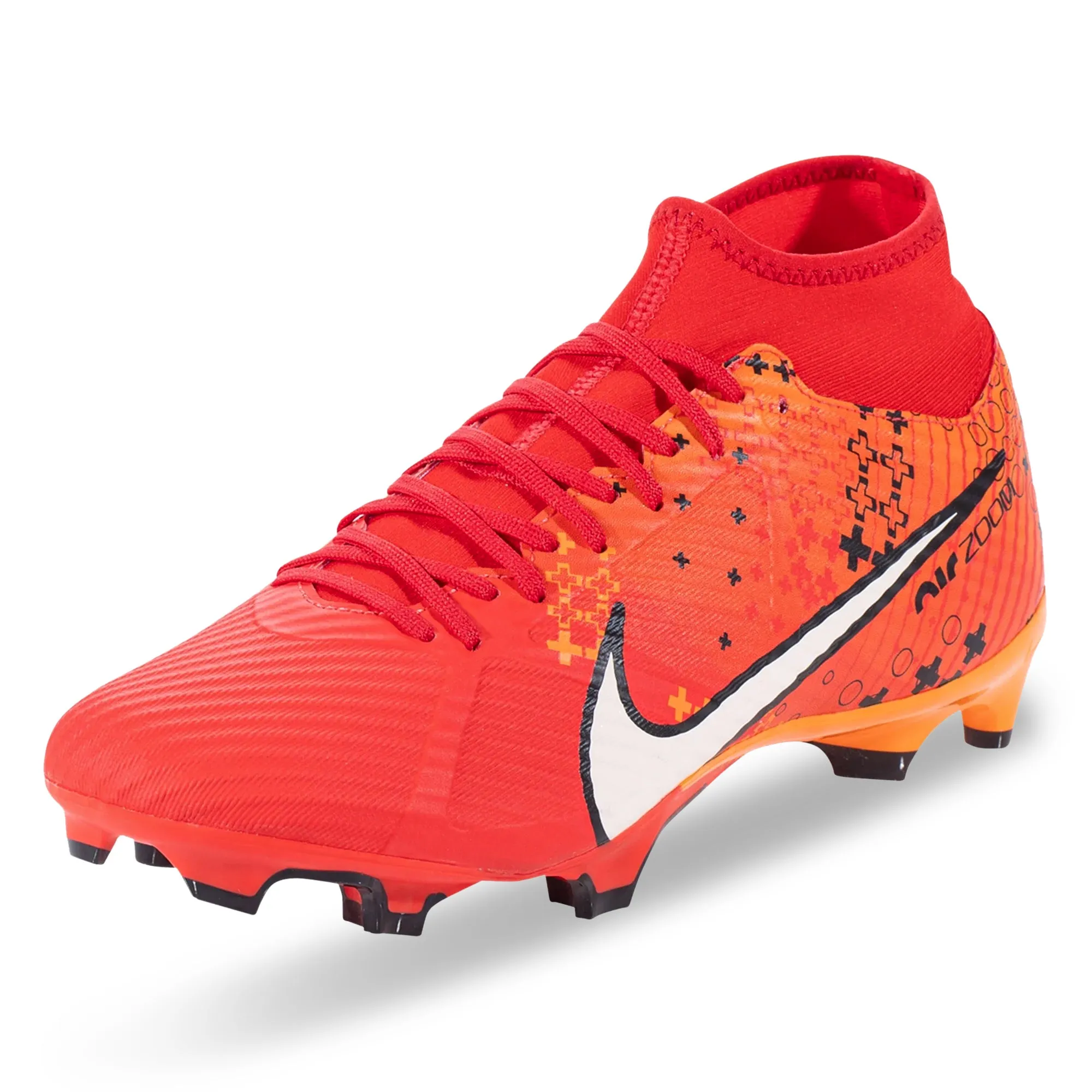 Nike Zoom Superfly 9 Academy MDS FG/MG Soccer Cleats (Light Crimson/Pale Ivory) Stability Boost
