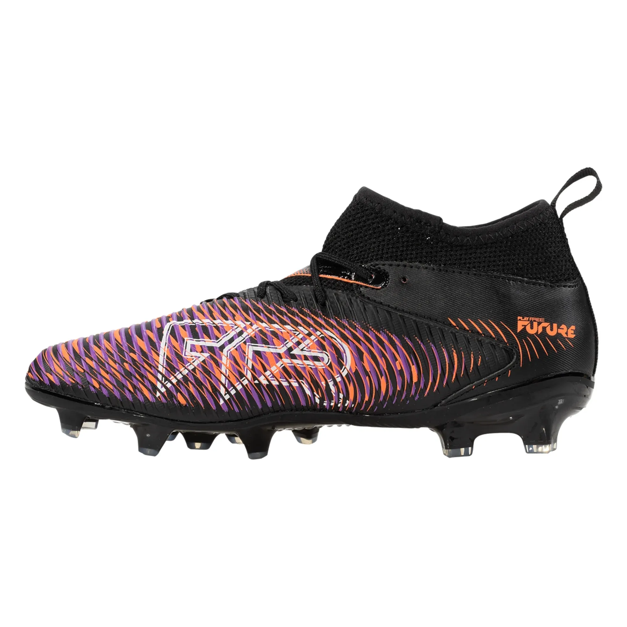 Puma Future 8 Match FG/AG Soccer Cleats (Black/Glowing Red) passing drills