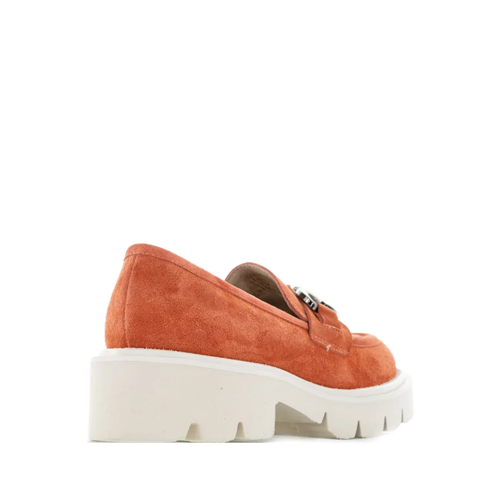 TAMARA LONDON PARGO BURNT ORANGE SUEDE Light support